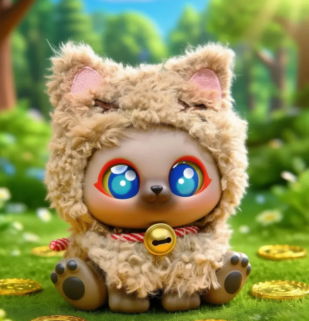 PICOCO Lucky Kitty Cape Plush toy doll