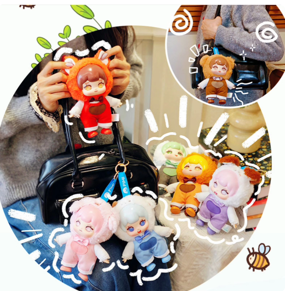 Pimi Animal Costume Diary Plush toy doll