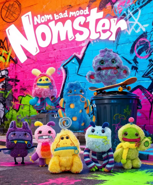 Nomster Nom Bad Mood Sound Plush toy doll