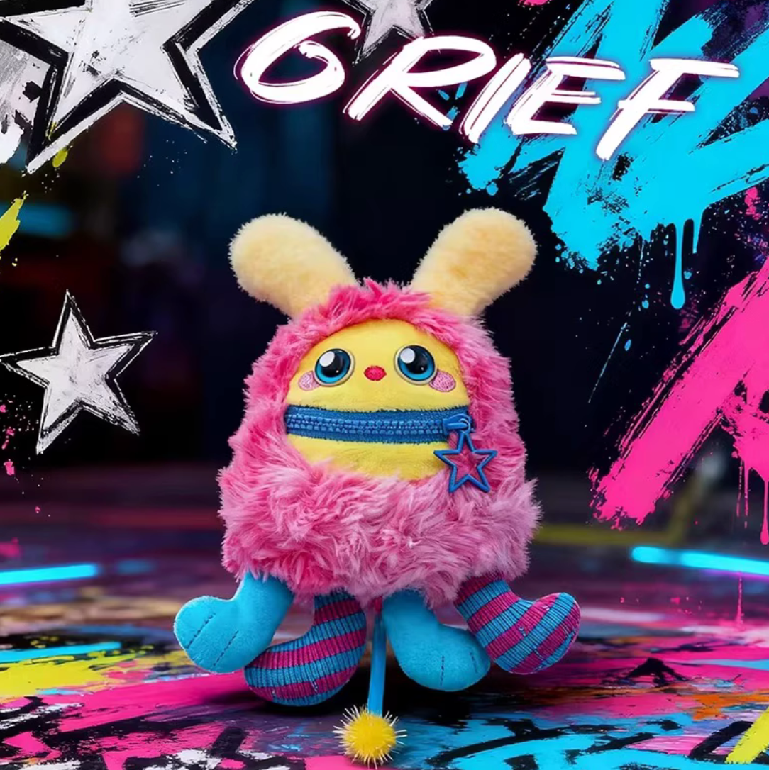 Nomster Nom Bad Mood Sound Plush toy doll