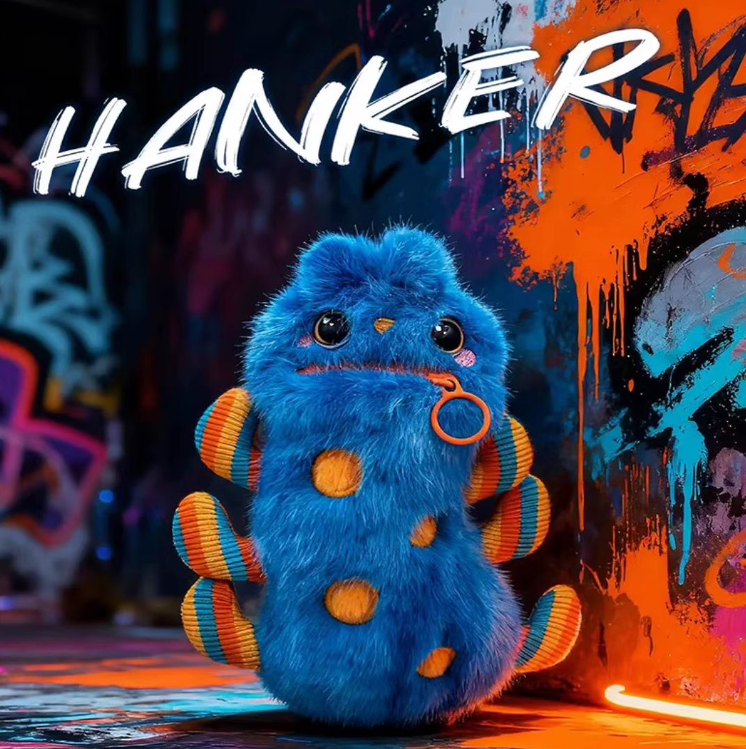 Nomster Nom Bad Mood Sound Plush toy doll