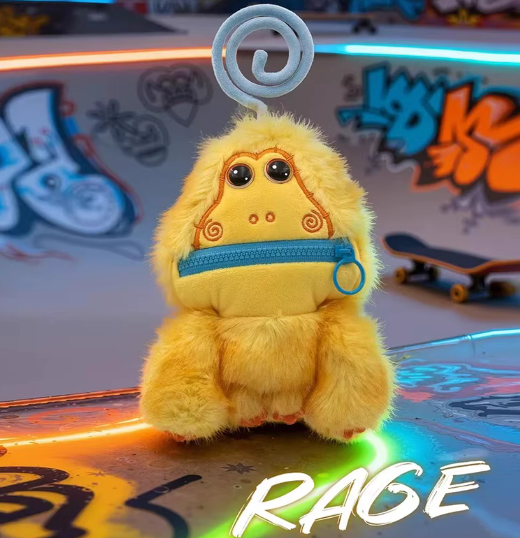 Nomster Nom Bad Mood Sound Plush toy doll