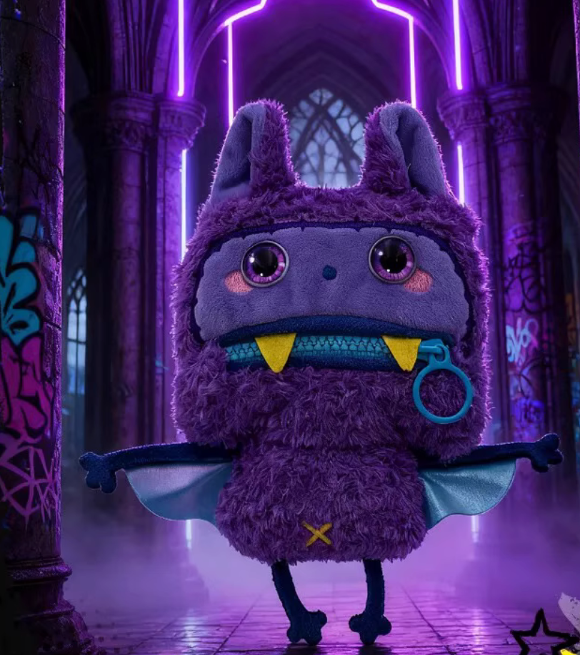 Nomster Nom Bad Mood Sound Plush toy doll