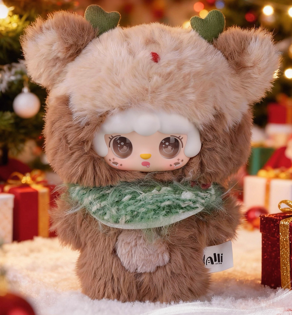 Yooki Christmas Jingle Bells Plush toy doll