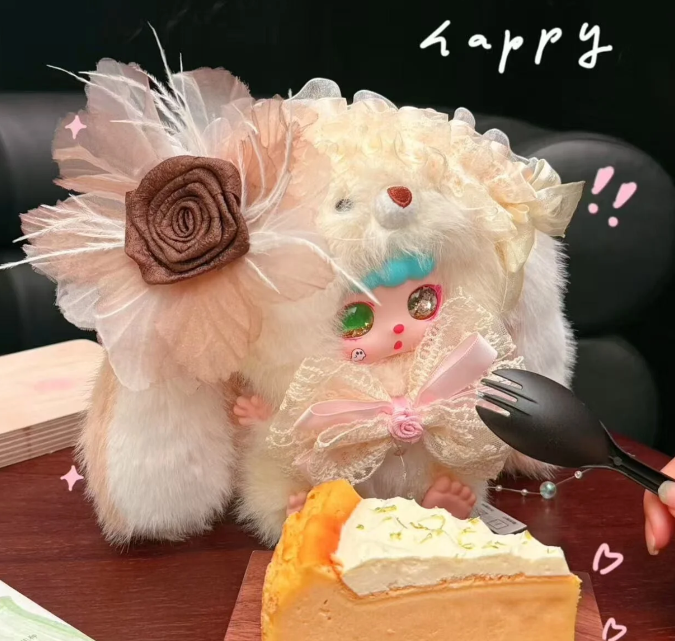 Nai Fu Lilttle Rabit 100% Plush toy doll
