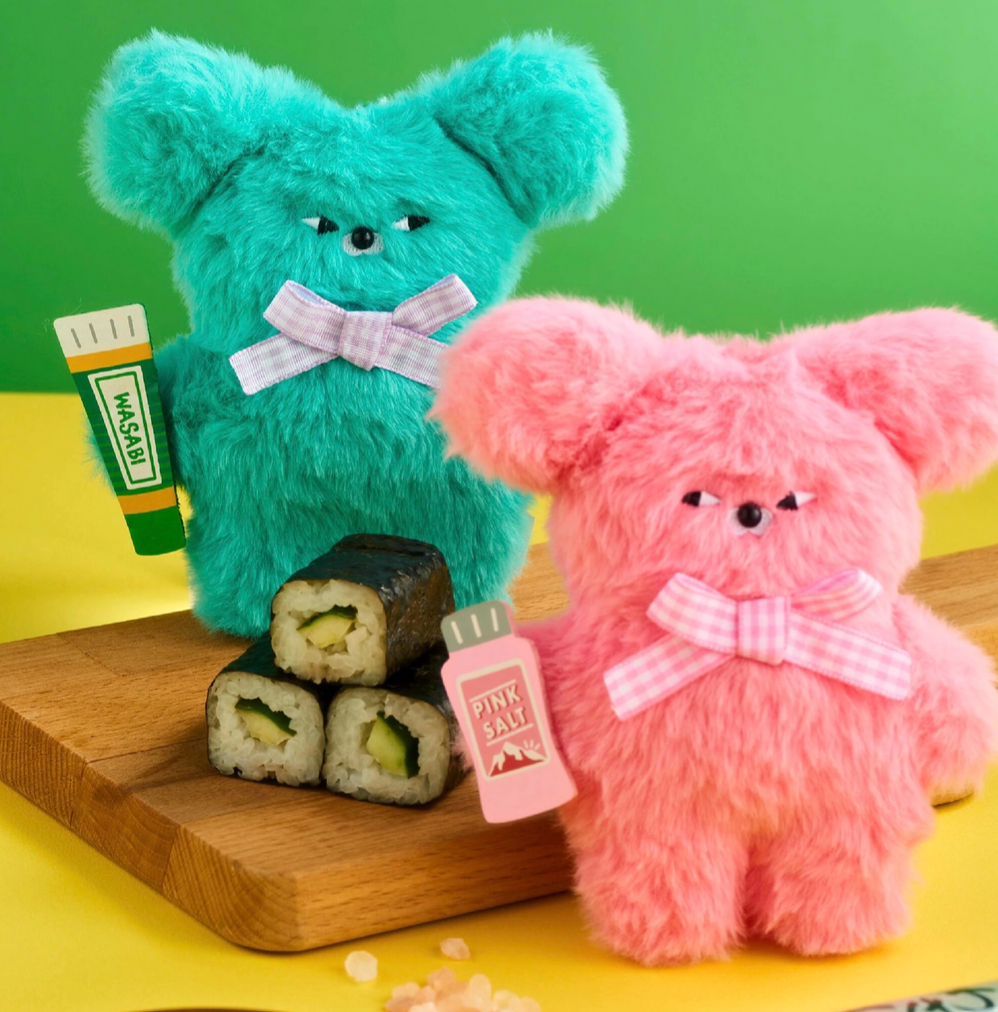 WASABI BEAR Flavor Plush toy doll