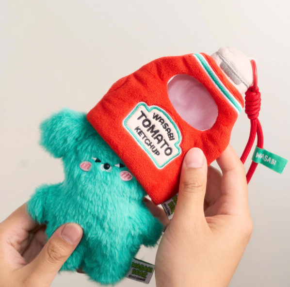 WASABI BEAR Flavor Plush toy doll
