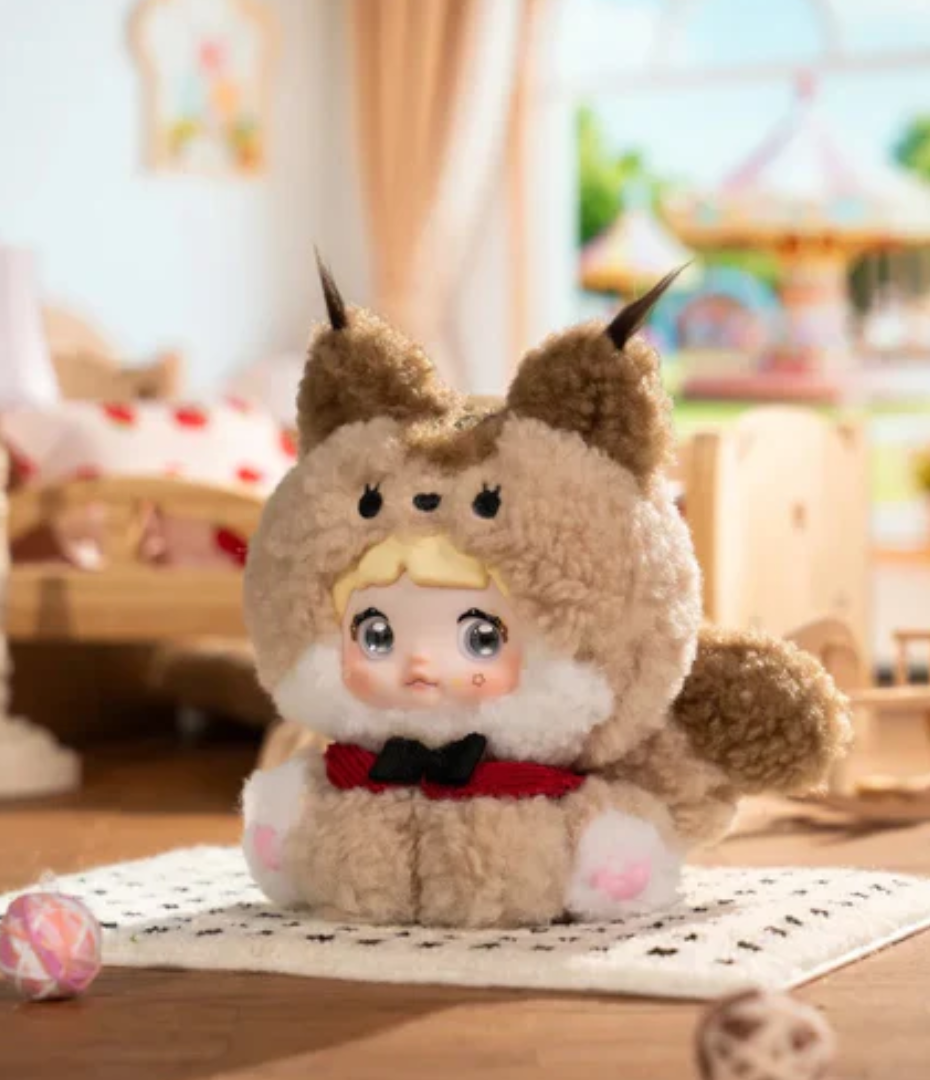 Nommi Sitting Zoo Plush toy doll