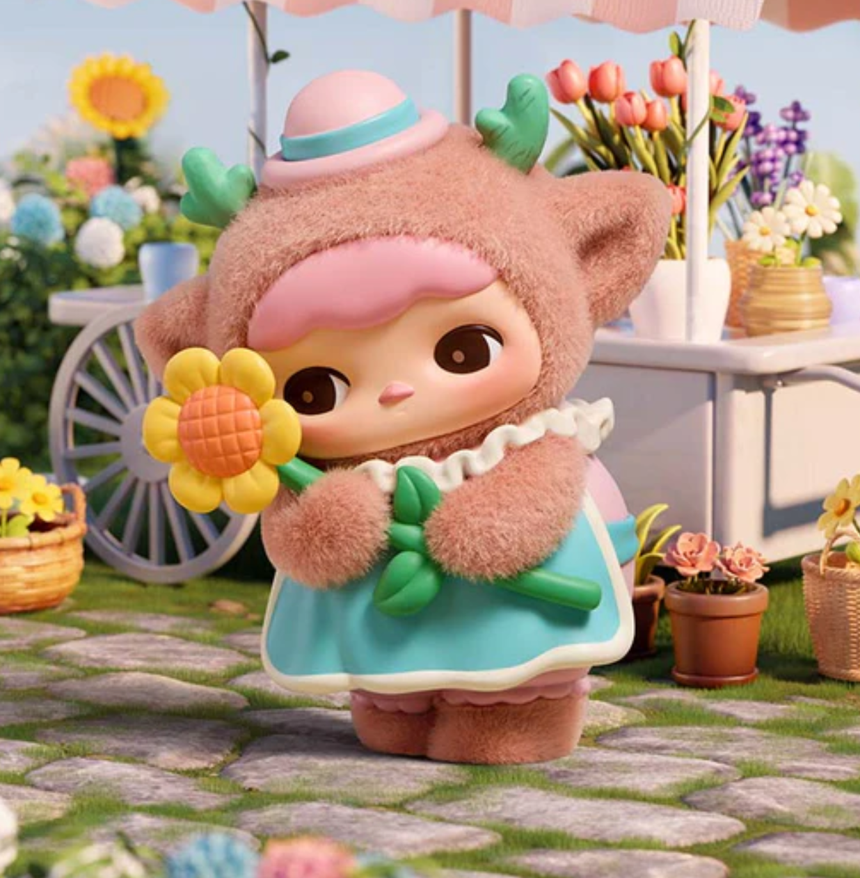 Pucky Fairies Market Figure toy doll