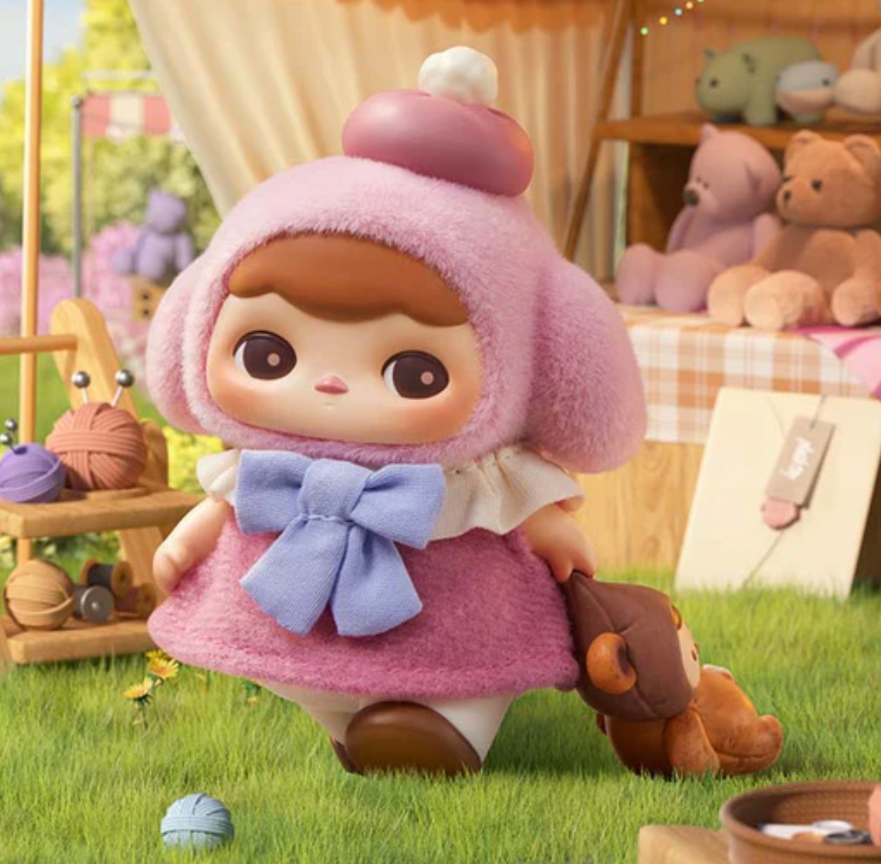 Pucky Fairies Market Figure toy doll