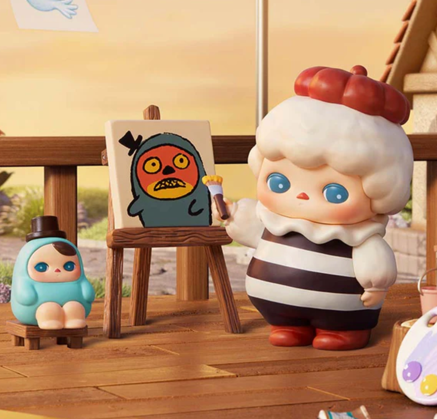 Pucky Fairies Market Figure toy doll