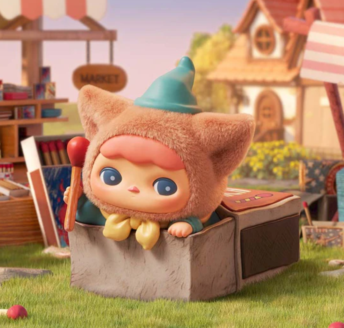 Pucky Fairies Market Figure toy doll