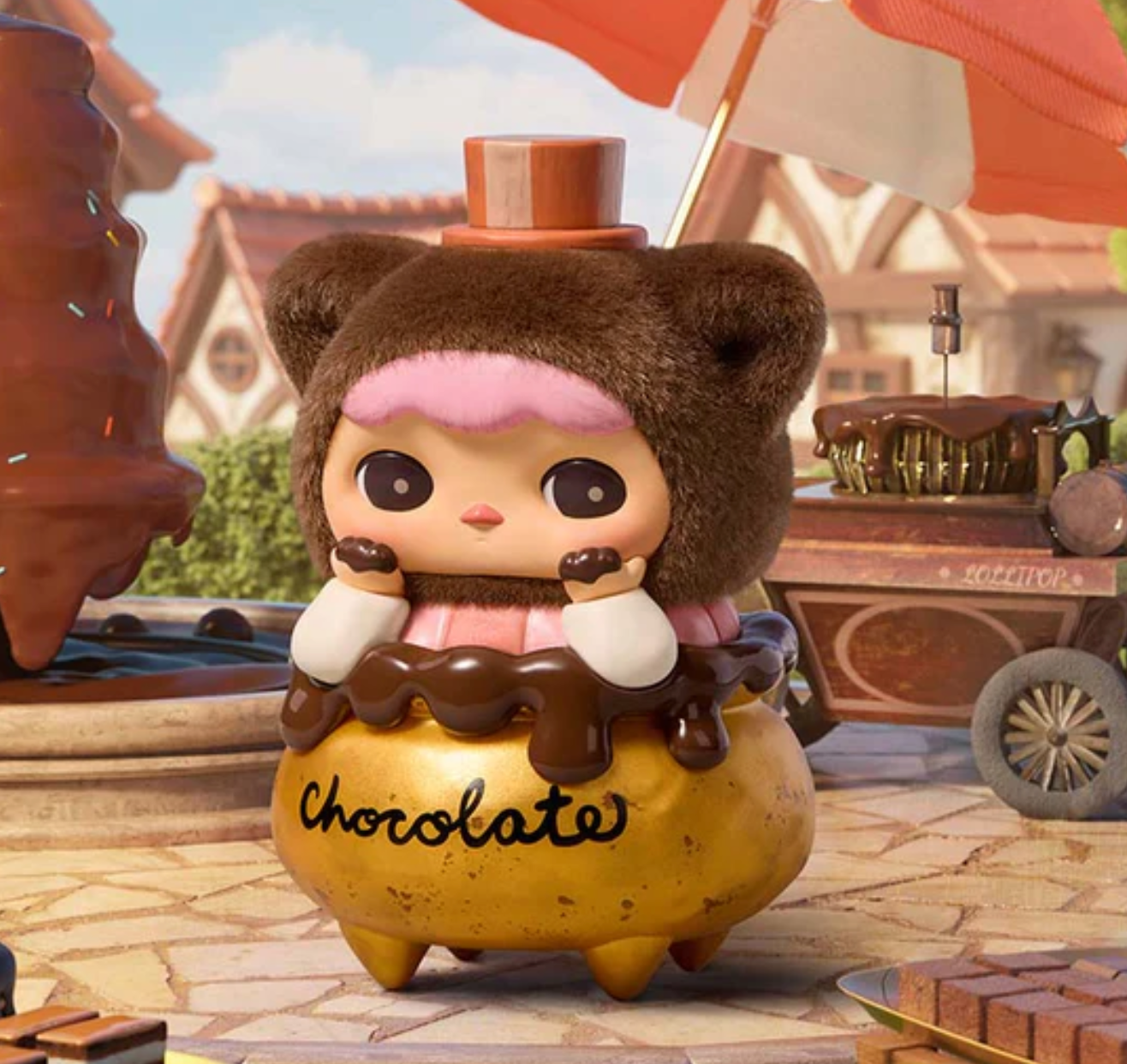 Pucky Fairies Market Figure toy doll