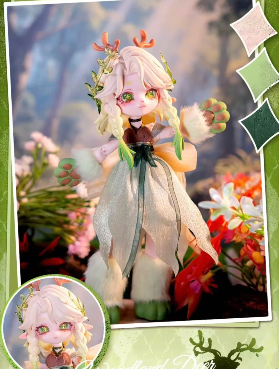 ForMoon BJD Action Figures toy doll