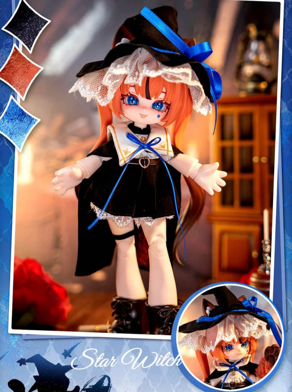 ForMoon BJD Action Figures toy doll