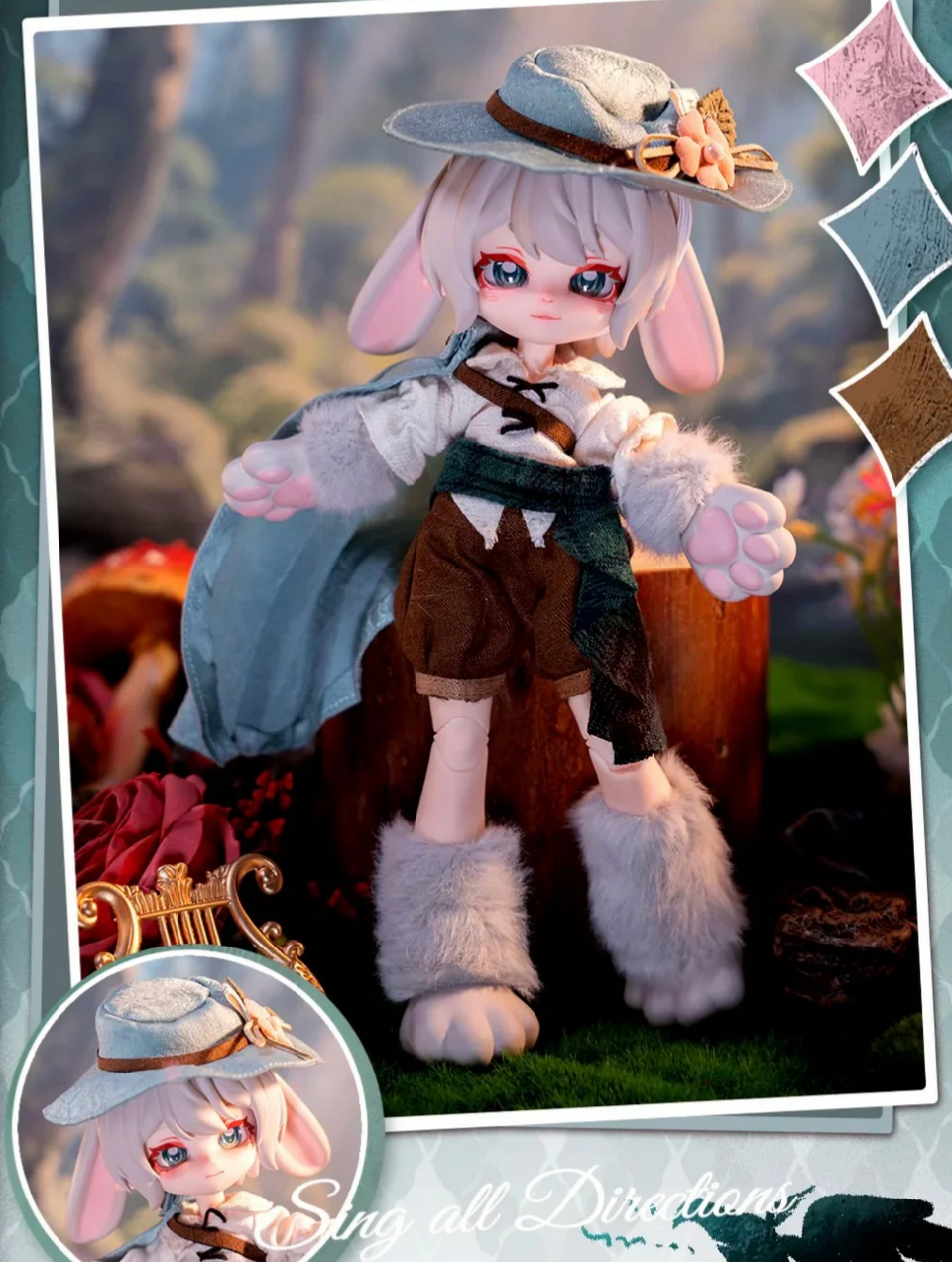 ForMoon BJD Action Figures toy doll