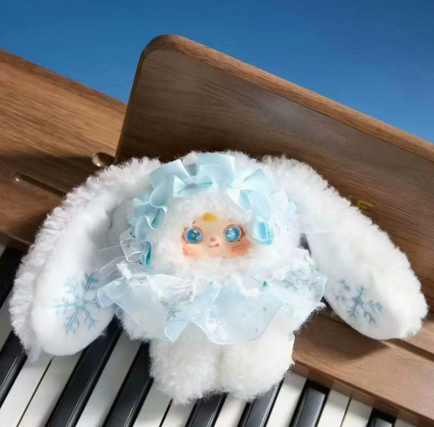 Samuel Tyke Three Tea Party On a Snowy Night Plush toy doll