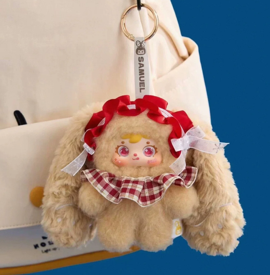 Samuel Tyke Three Tea Party On a Snowy Night Plush toy doll