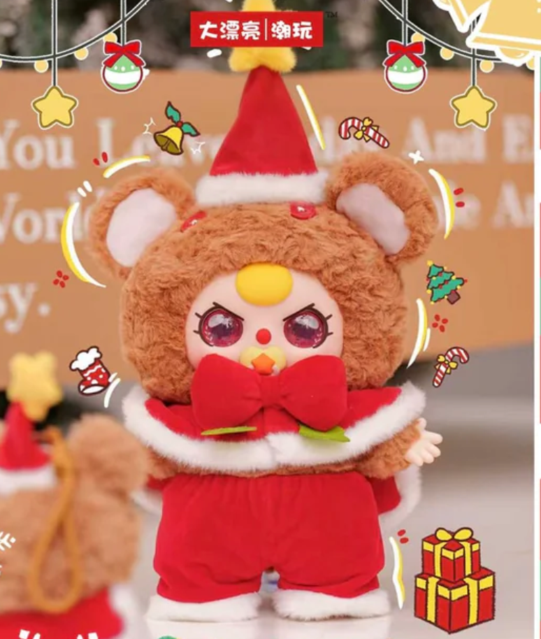 Baby Three Christmas 400% V2 Plush toy doll