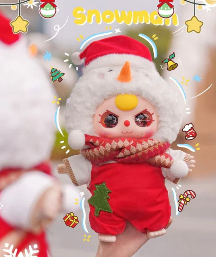 Baby Three Christmas 400% V2 Plush toy doll