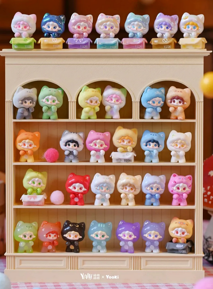 Yooki Cat on The Loose Bean toy doll