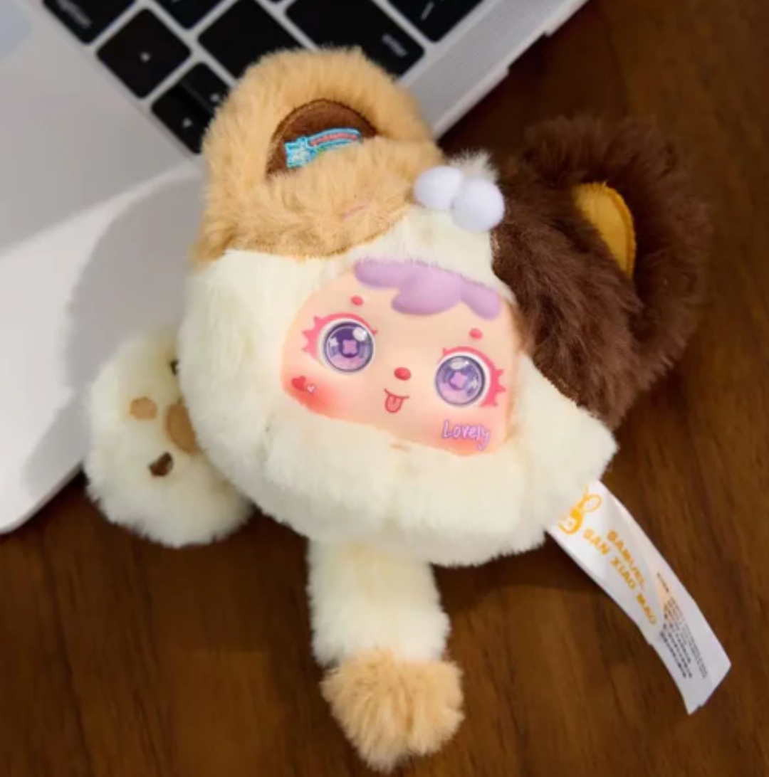 Samuel Tyke Three Kitten Paw Plush toy doll