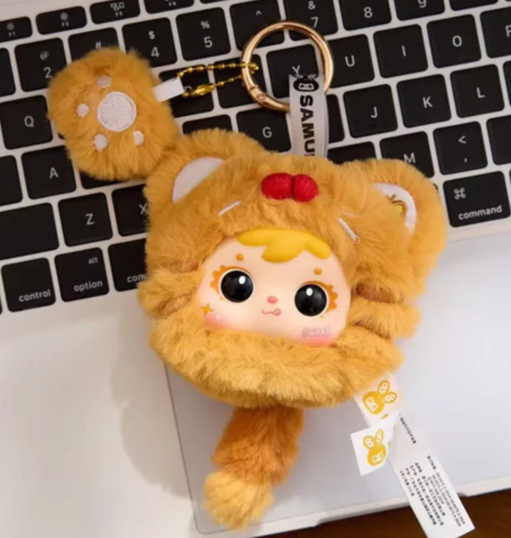 Samuel Tyke Three Kitten Paw Plush toy doll