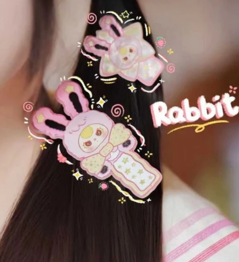 Baby Three Hair Clip toy doll
