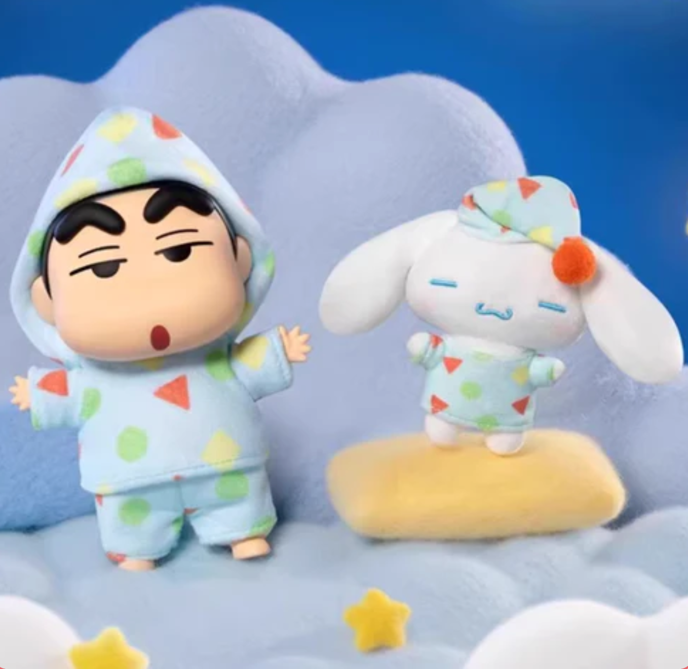 Cinnamoroll & Crayon Shinchan Amusement Dreamland Plush toy doll