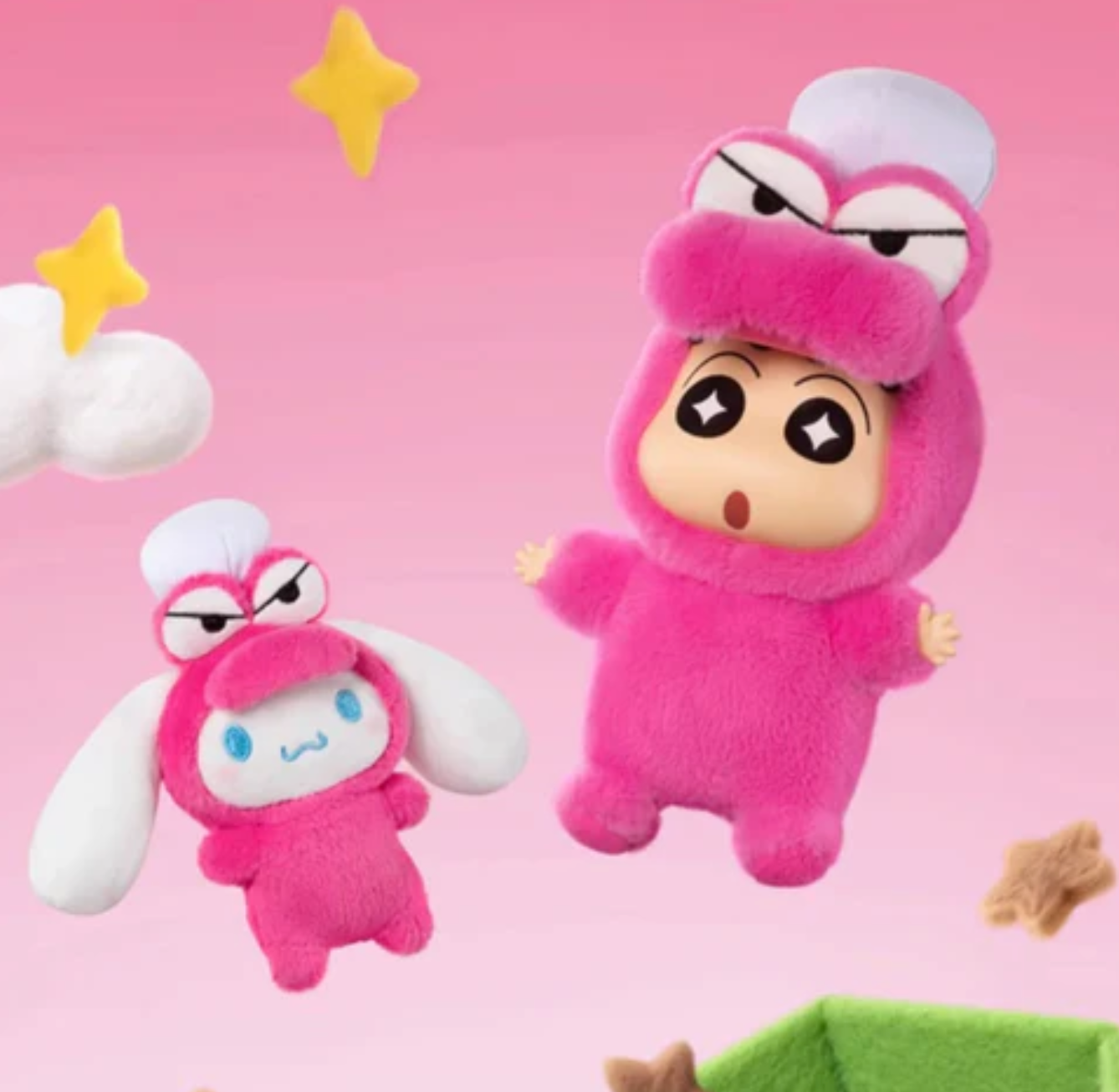 Cinnamoroll & Crayon Shinchan Amusement Dreamland Plush toy doll