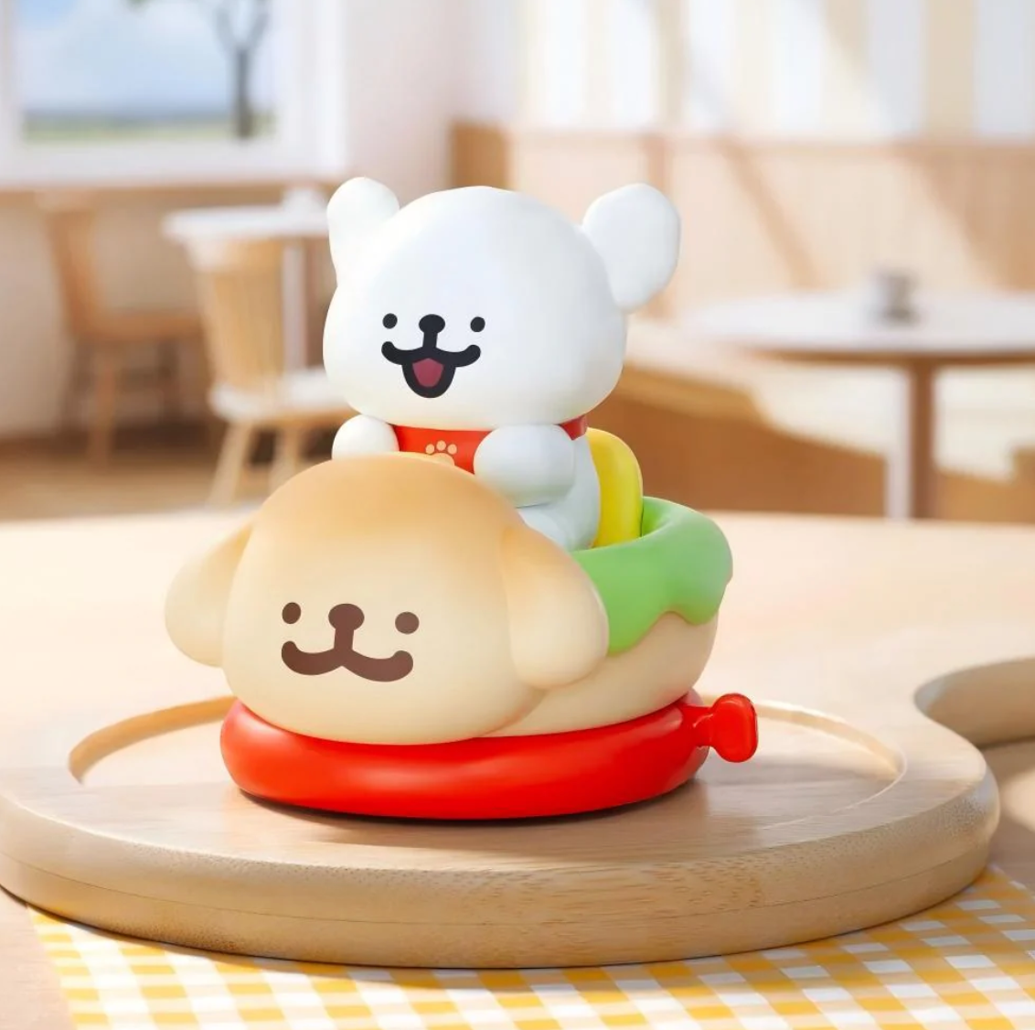 Maltese Dog Baking Diary Figure toy doll