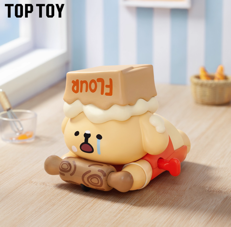 Maltese Dog Baking Diary Figure toy doll