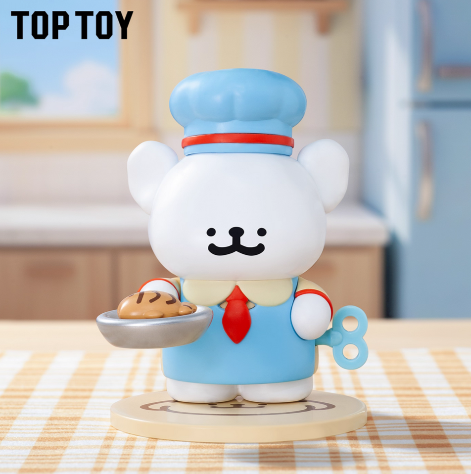 Maltese Dog Baking Diary Figure toy doll