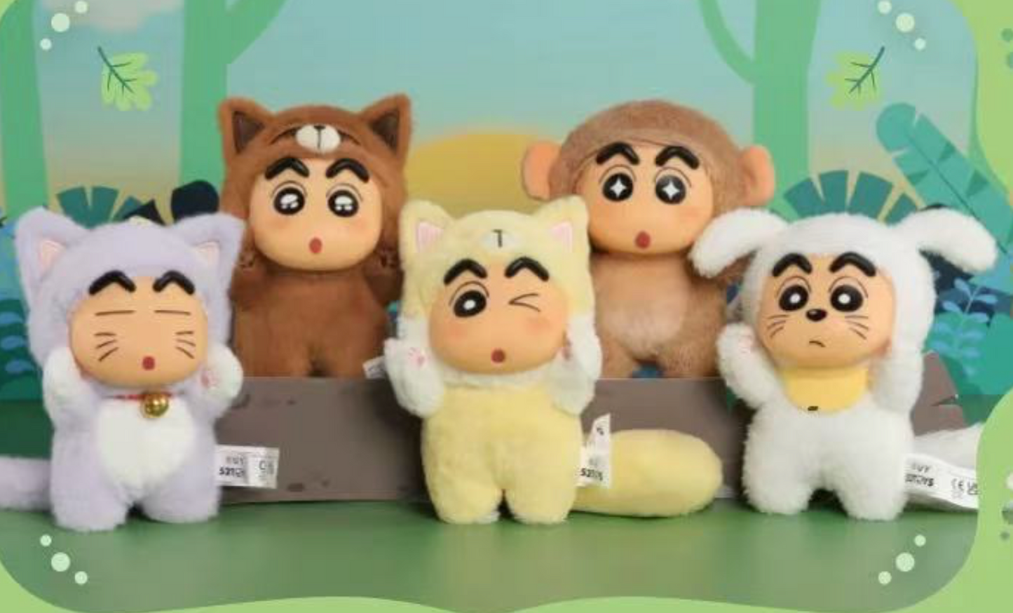 ShinChan Big Tail Animals Plush toy doll