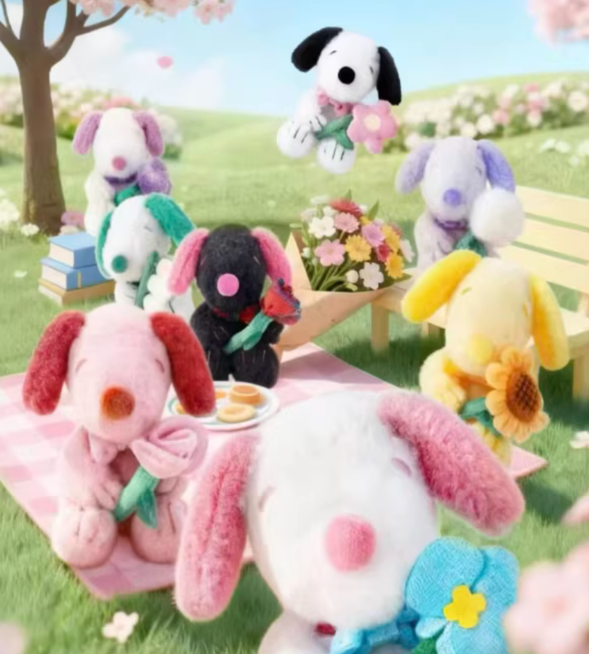 Snoopy Flower Gift Plush toy doll