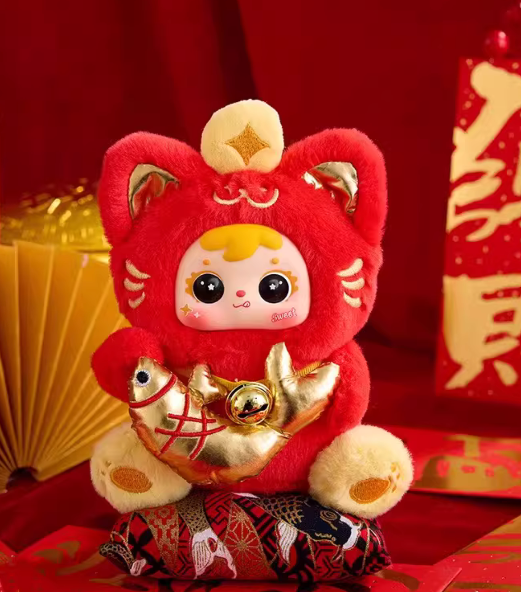 Samuel Fortune Cat Bringing Wealth from All Direction Plush toy doll