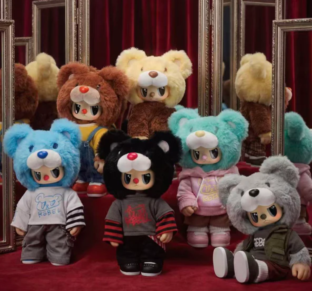 Rebel Bear Street Plush toy doll