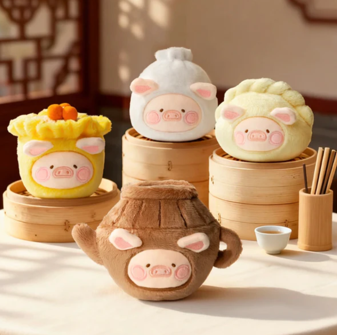 Lulu the Piggy Lulu Food Hunter Plush toy doll