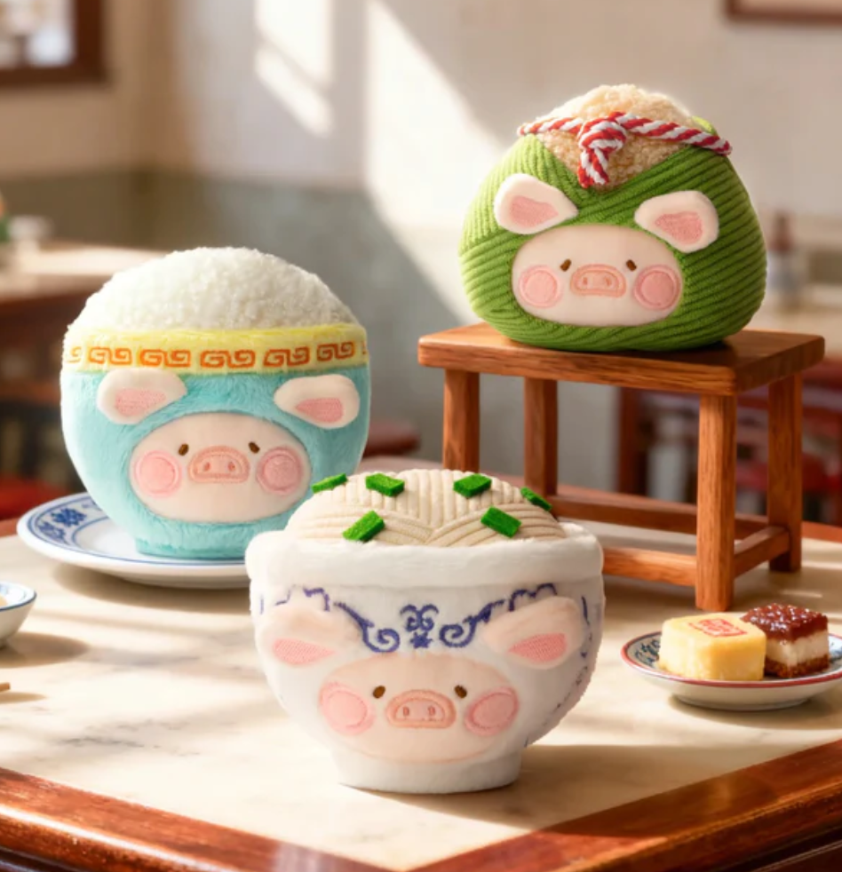 Lulu the Piggy Lulu Food Hunter Plush toy doll
