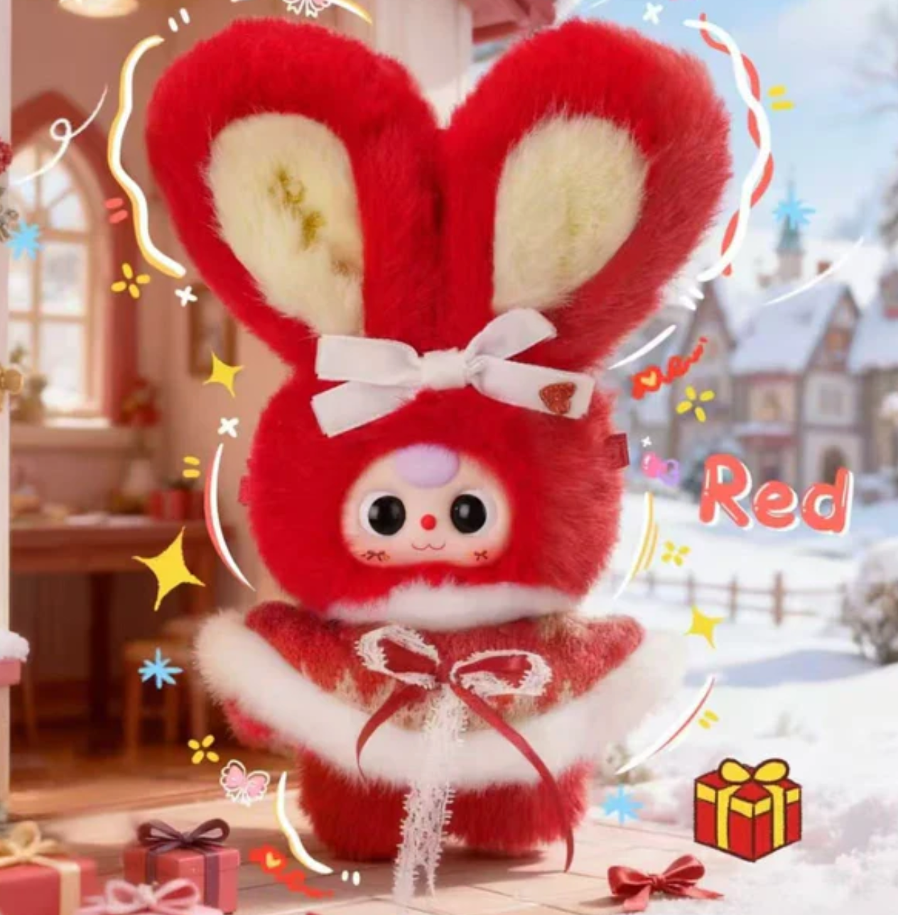 Baby Three Winter Plush toy doll