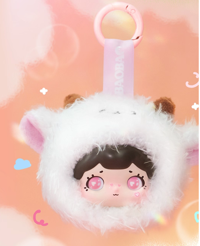 BaoBao's Fuzzy Babe Plush toy doll