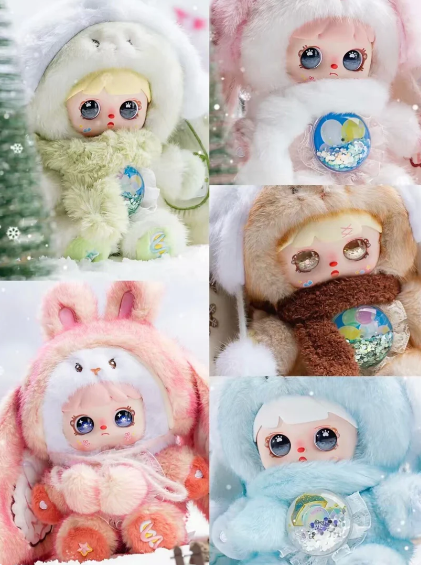 Mocici Sugar Heart Rabbit Warm Whisper Plush toy doll