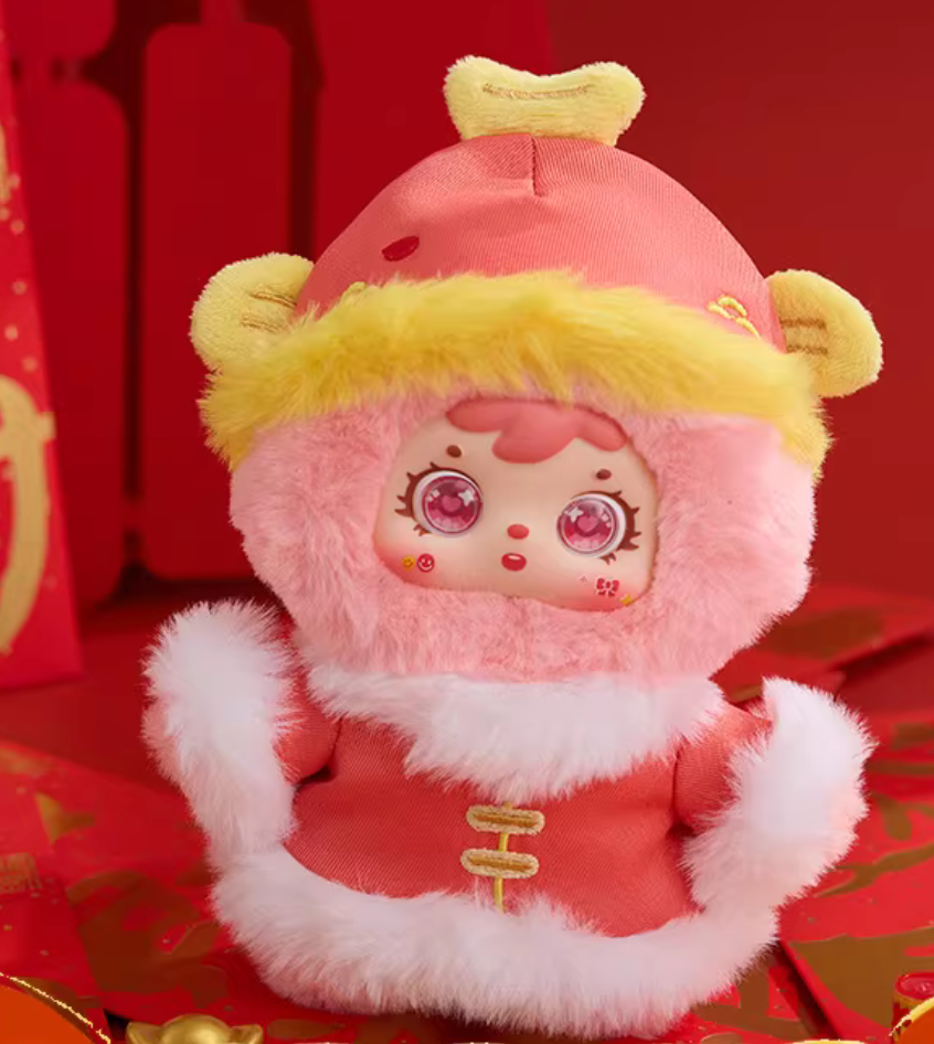 Samuel Tyke Three Good Luck in The Year of Horse Plush toy doll