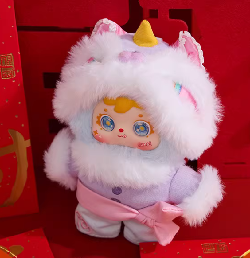 Samuel Tyke Three Good Luck in The Year of Horse Plush toy doll