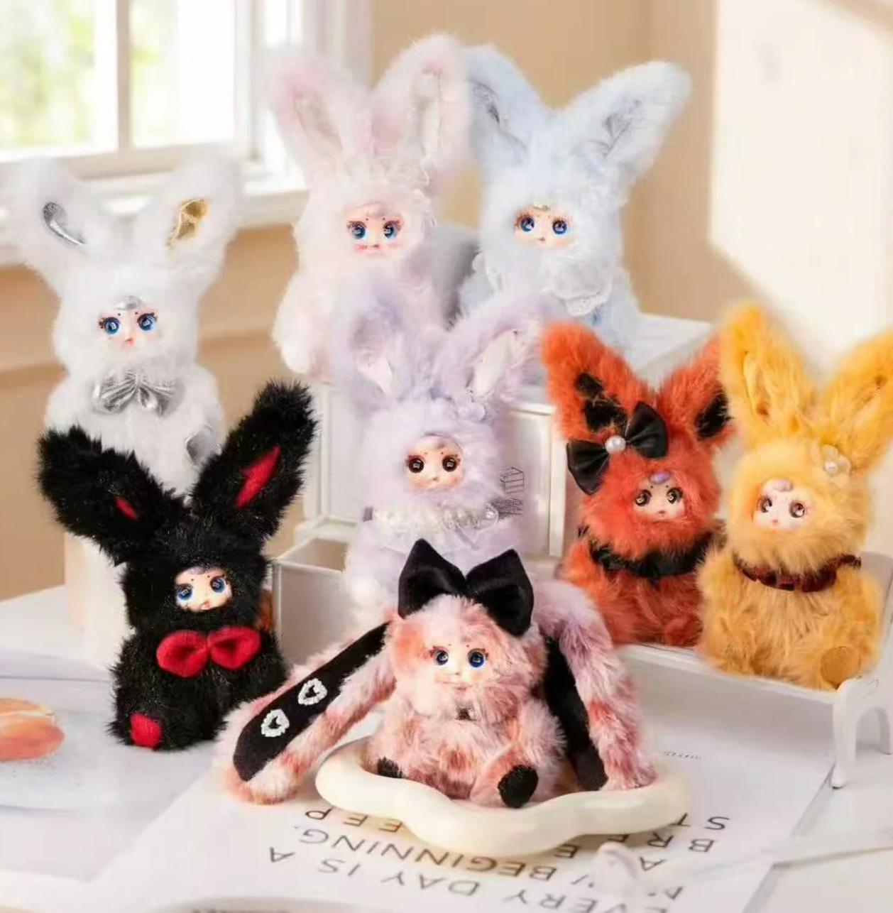 MM Milk Suger Baby Mini Rabbit Plush toy doll