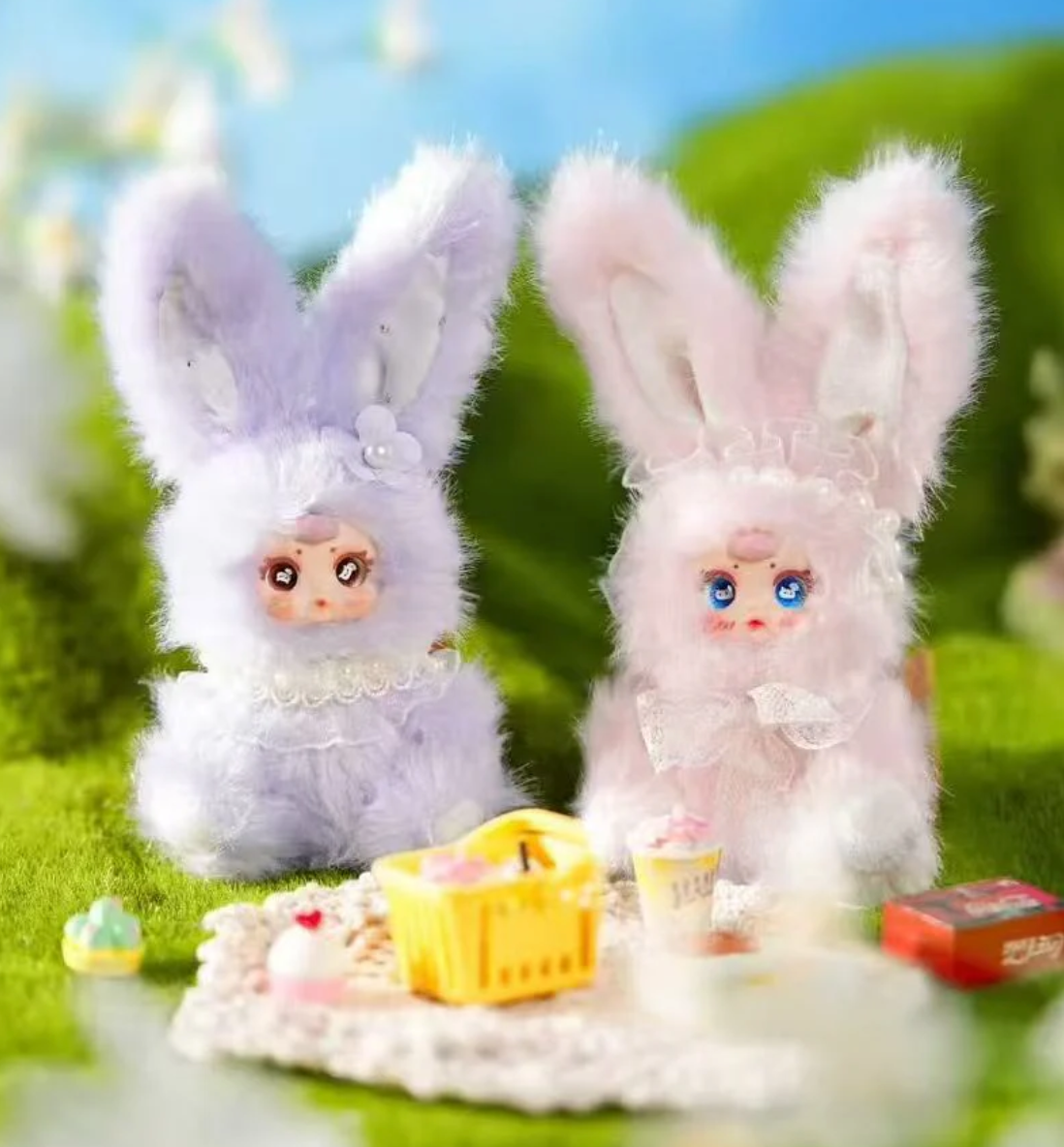MM Milk Suger Baby Mini Rabbit Plush toy doll