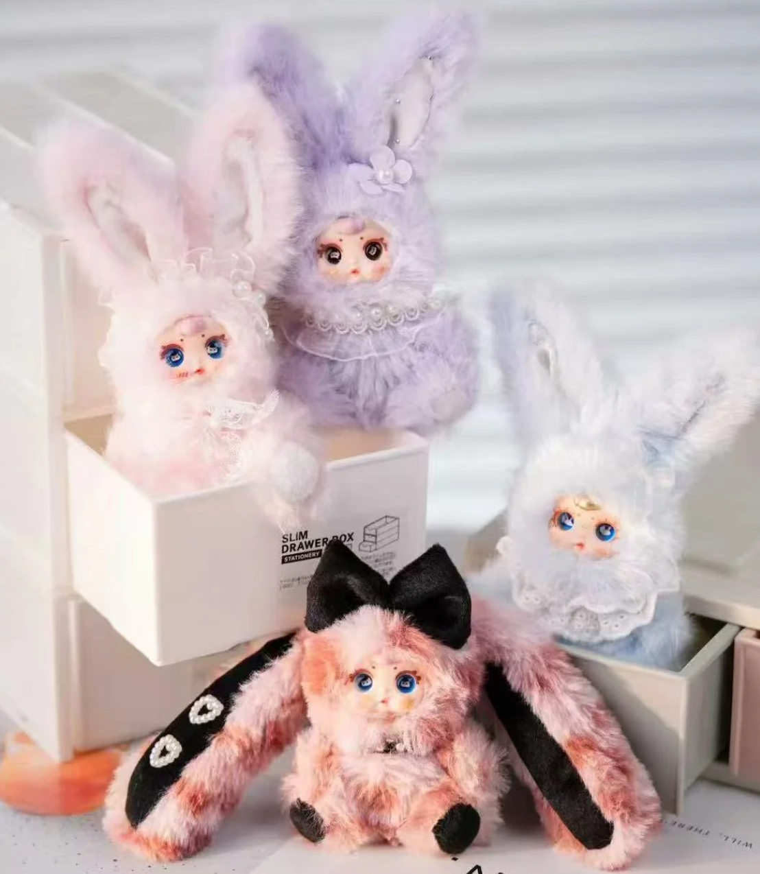 MM Milk Suger Baby Mini Rabbit Plush toy doll