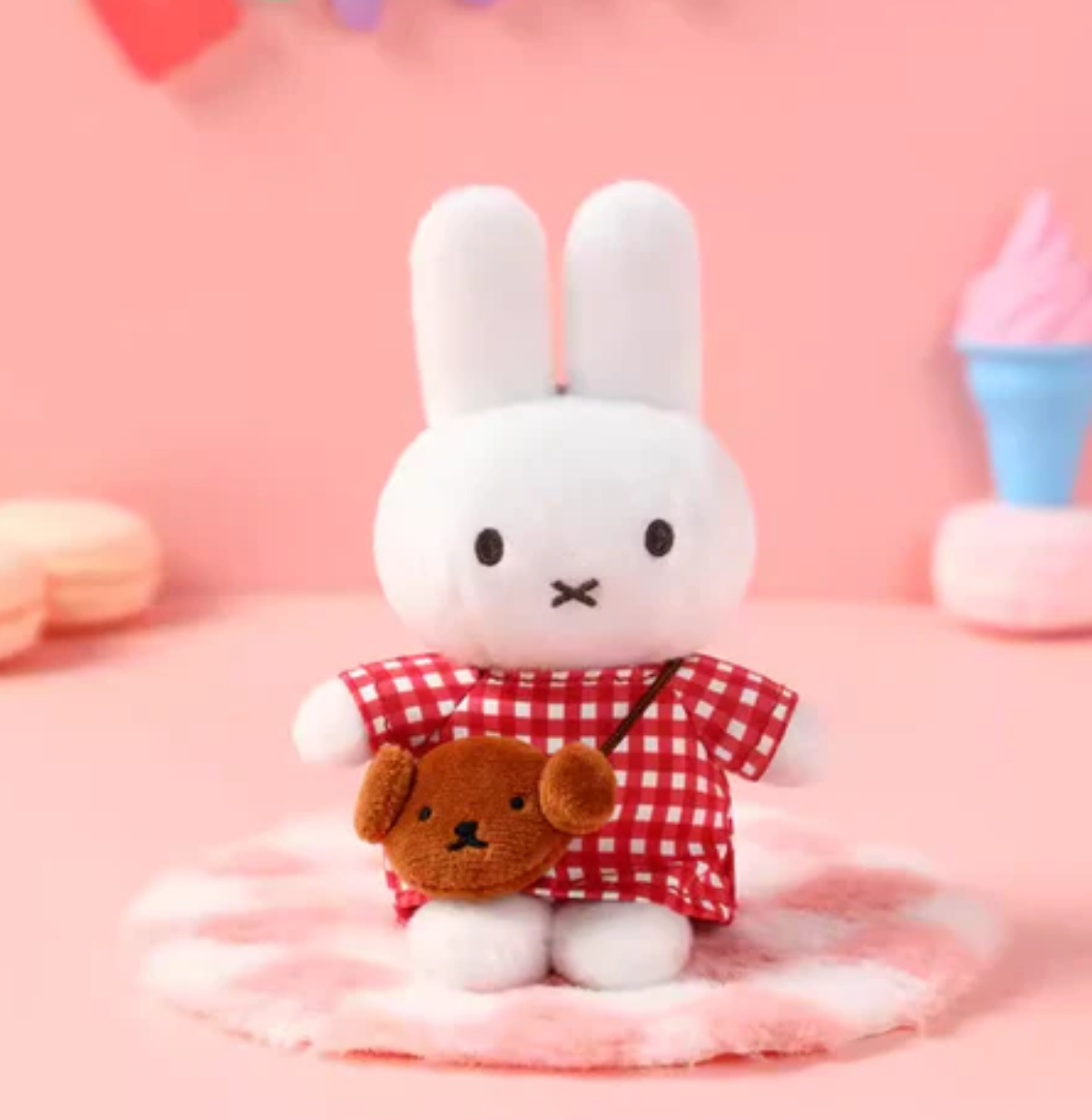 MIFFY Mini Bag Plush Keychain toy doll