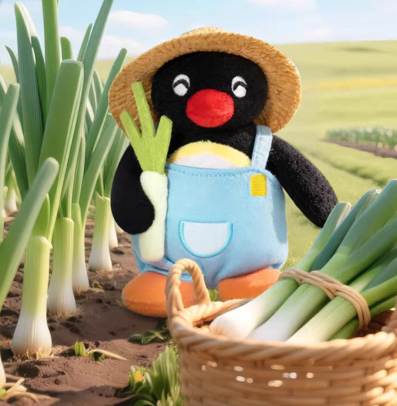 Pingu Happy Farm Plush toy doll