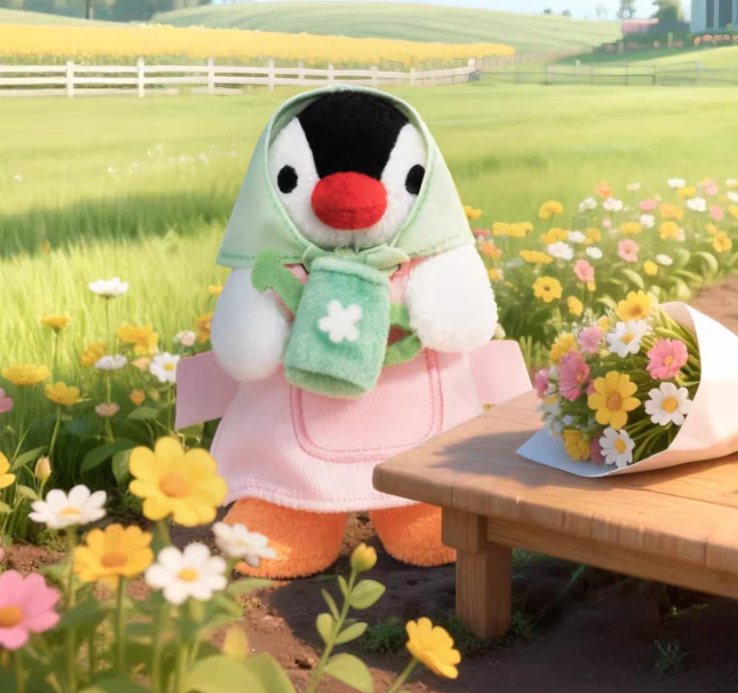 Pingu Happy Farm Plush toy doll